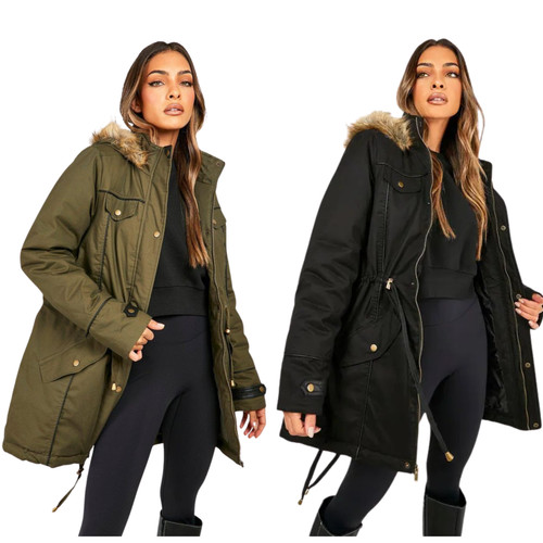 Parka donna invernale cappotto