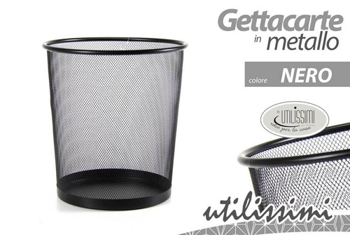 Cestino gettacarte metallo - in,