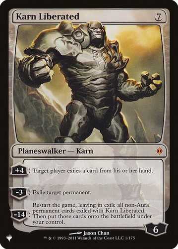 Mtg karn liberated - karn,