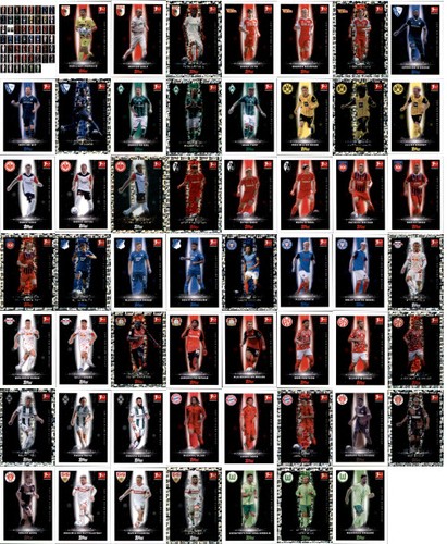 Topps bundesliga adesivi - topps,