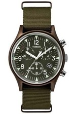 Timex Uomo MK1 Orologio Cronografo con Cinturino in Tessuto TW2R67800