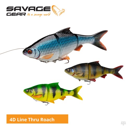 Savage gear line thru - savage, 4d