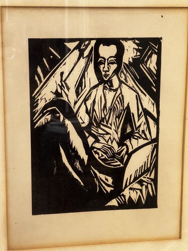 Xilografia erich heckel 1913 - erich,