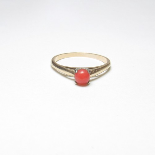 Anello solitario vintage anni