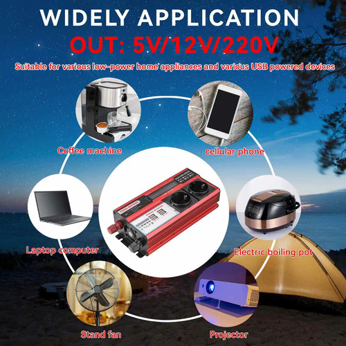 Inverter 4000w 12v - inverter,