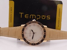 BULGARI BULGARI N.O.S. ORO ROSA 18Kt M.O.P. & DIAMOND DIAL BOX&PAPERS OROLOGIO