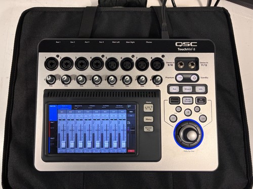 Audio mixer qsc touchmix - mixer, touchmix-8