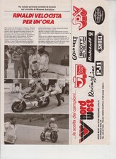 advertising pubblicita MOTO SUZUKI 500 MOTO GP M. RINALDI  1984  VINTAGE MX