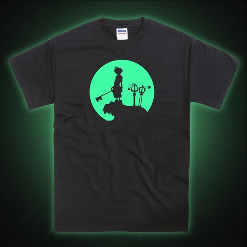 Maglietta sora moon silhouette - sora,