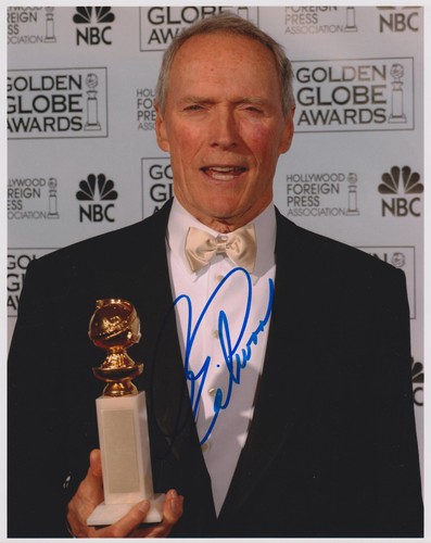 Clint eastwood autografo - eastwood,