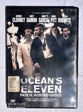 Dvd OCEAN'S ELEVEN  George Clooney  Matt Damon  Brad Pitt   ****COME NUOVO