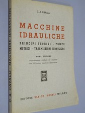 MACCHINE IDRAULICHE Principi
