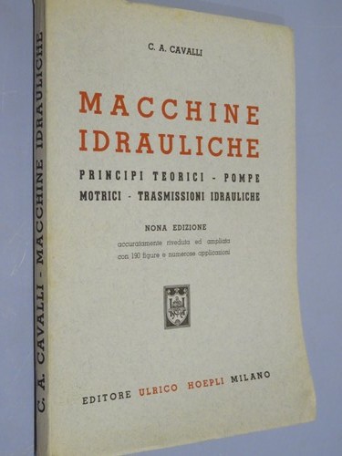 Macchine idrauliche principi - idrauliche,