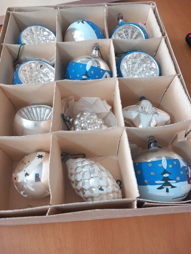 Palline natale vintage - di,