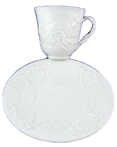 Antica tazza piattino - antica, e