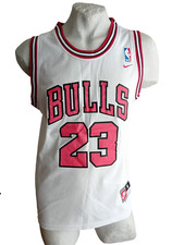 Maglia basket maglietta Nike Chicago Bulls Michael Jordan 23 NBA Shirt Jersey S