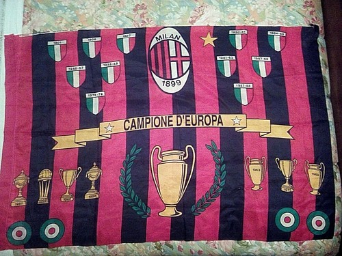 Bandiera milan campione - bandiera,