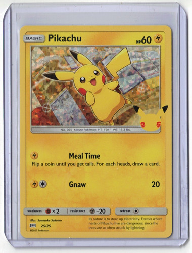 Mcdonalds pokemon 25th - pokemon,