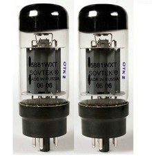 Sovtek 5881WXT, valvole