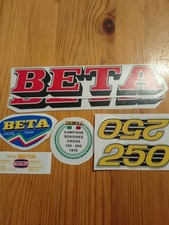 adesivi stickers beta 250 gs