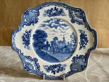 Johnson Bros Old Britain Castles BLU servizio torte piatto o piatto pane e burro