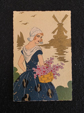Cartolina Viaggiata Donna
