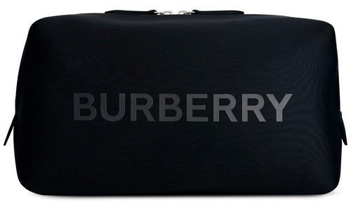 Burberry beauty pouch nero - burberry,