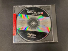 CD MICROSOFT OFFICE 2000 CORSO INTERATTIVO MAI APERTO VINTAGE ANNI 2000 WIN 98