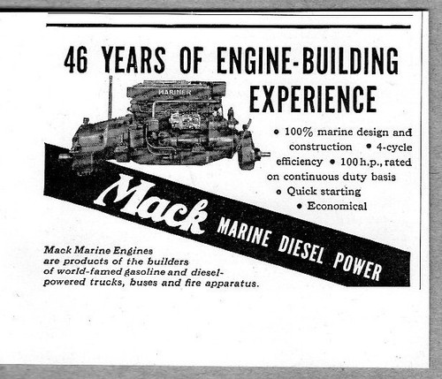 Pubblicità mack marine - pubblicità,