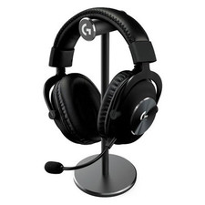 Logitech Cuffie gaming G SERIES G Pro X con Premium Headset Stand Black 991