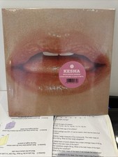 Kesha SIGNED Period LP Clear