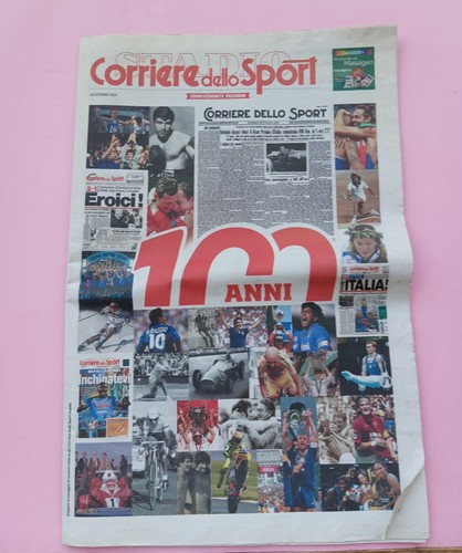 Corriere dello sport 100 - corriere, "100