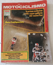 Motociclismo 7 1980 - Negrini Harvard 50 - Kawasaki Z 250 - Beta Trial 50
