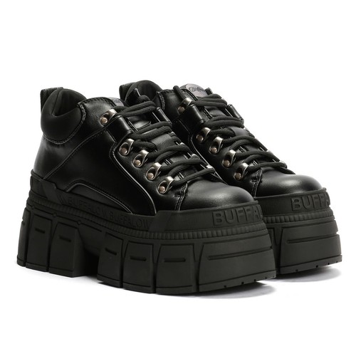 Scarpe nere donna buffalo - scarpe,