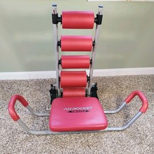 AB Rocket Twister Macchina per Esercizi Addominali Rosso