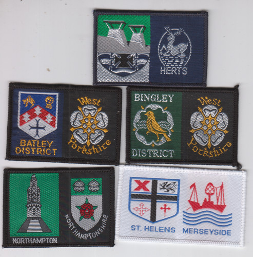 Boy scout double badges - boy,
