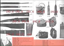 CACCIA PESCA IMPORT CATALOGO 1967 UCCELLI RICHIAMO CALZATURE ABBIGLIAMENTO