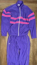 Tuta a vento donna XL viola a