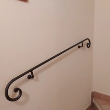 Corrimano in ferro battuto da