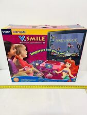 VRTECH V.SMILE APPRENDO CONSOLE CON 3 Giochi COME NUOVO,PERFETTO!!