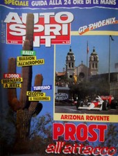 Autosprint 23 1989 4� dispensa libro F1 Messico. Rally: Biason all'Acropoli