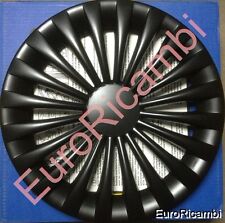 4 COPRICERCHI UNIVERSALI 15" NERI MERCEDES CLASSE A B C E S VITO