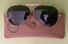 Occhiali Ray Ban Aviator Shooter  Anni ‘70 Vintage 62mm BL USA
