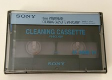 SONY V8 8mm CASSETTA PULIZIA