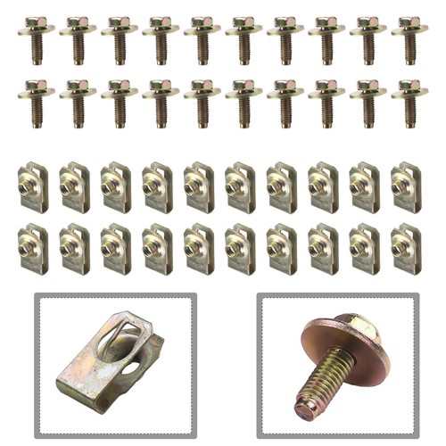 Bulloni corpo dadi clip - a, u