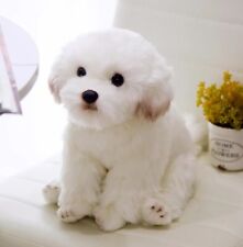 Peluche pupazzo maltese bichon