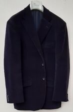 Giacca uomo 3 bottoni, in velluto blu, "Linea Trend by Modi&Moda"