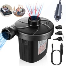 Pompa elettrica gonfia sgonfia 12V presa accendisigari materassini gonfiabili