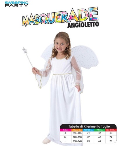 Costume carnevale angioletto - carnevale,