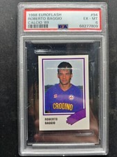 Euroflash 1988 Roberto Baggio Calcio 89 #94 PSA 6